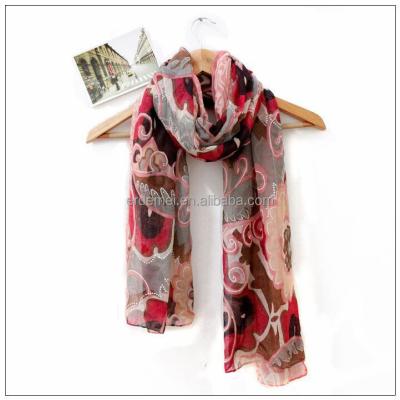 China The latest promotion polyester scarf and shawl wholesale for sale