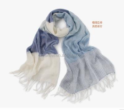 China 2019 Fashion Stripe\Tassel Canvas Scarf Gift/Keep Warm Scarf/Decoration for sale