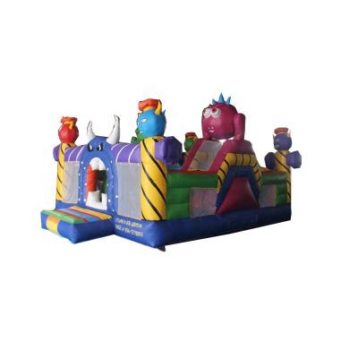 China As picture or your request commercial jumping inflatable monster bouncy castle amusement park for sale