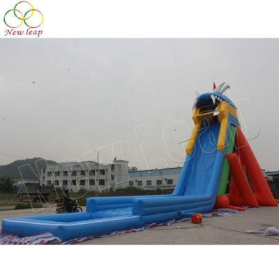 China As picture or your request Dragon Commercial Slip N Slide Inflatable Water Pool Water Slides Great for Kids and Adults for sale