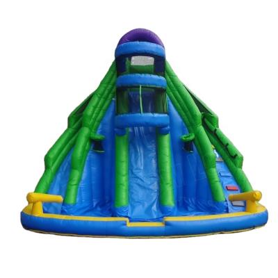 China inflatable water pool slide blow up water slide pool slide for sale 5m*4m*4m or customized for sale