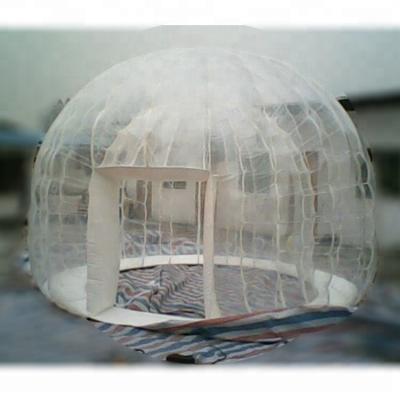 China Factory price transparent igloo dome tent inflatable clear tent as picture or customized for sale