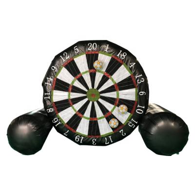 China As Your Request Exciting Inflatable Soccer Darts Board Inflatable Game With 5pcs Inflatable Balls For Sport Game for sale