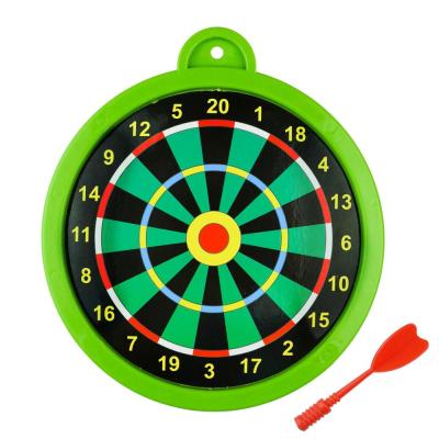 China Magnetic Target Set Plastic Magnetic Target Set 16cm Dart Board with 1 Magnet Dart for Kids Game for sale