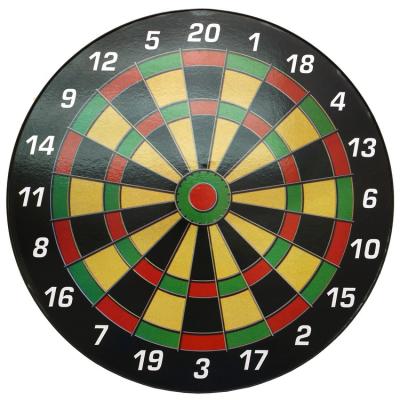 China Indoor Sports Entertainment Target 40cm Diameter Magnet High Quality Magnetic Dart Board 15.8 Inch Dart Board for sale