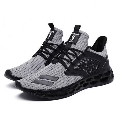 China 2021 PU Brand Running Shoes LOGO Shoes Wholesale Comfortable Stylish Stock Sports Custom Casual Men Sneakers for sale