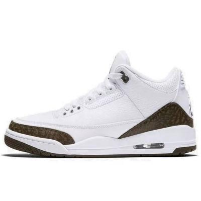 China CUSHIONING Mens Shoes 3 Mocha Retro Sports Shoes 2018 Casual Sneakers Fashion Basketball Shoes for sale