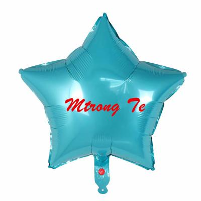 China Party Supplies Customized Party Supplies 18inch Foil Balloons Star Heart Round Helium Balloon Logo Happy Birthday Party Globos for sale