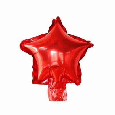 China Home Wedding Party New Year Christmas Decoration 5inch Star Foil Balloon for sale