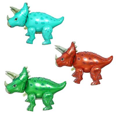 China Party Decoration 2020 New Designs Collect Dinosaur Animal Foil Balloons Party Decoration Kids Toy for sale