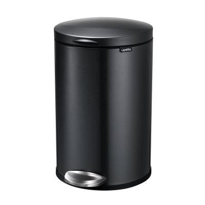 China Sustainable Sustainable Office Rolling Cover Type Garbage Waste Bin for sale