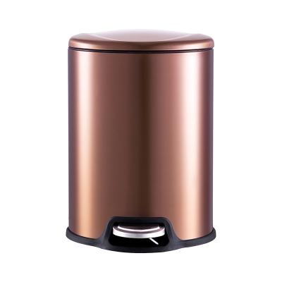 China Sustainable High Quality Eco - Friendly Metal Trash Container Exporter for sale