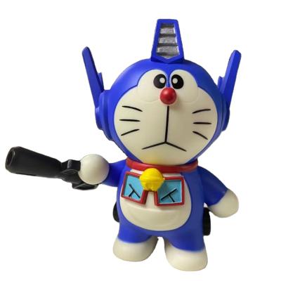 China Plastic material (eg: ABS high quality kid gifts collection Japan Anime micro customized PVC toys doraemon for sale