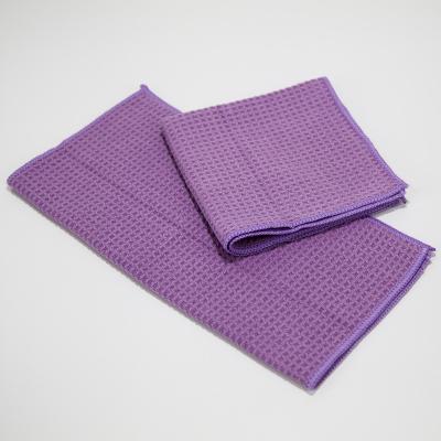 China Viable Waffle Microfiber Cleaning Cloth for sale