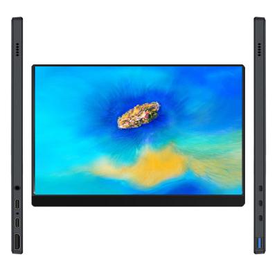 China Touch Screen 15.6 Inch 8mm Thickness Portable Laptop Monitor FHD 60Hz Portable Monitor with HDMI-I Input with Capacitive Touch Screen for sale