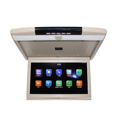 China 17.3 inch Android Rooftop Built-in Speaker Mounted Car LCD TV Monitor Support wifi mobile BT connection for sale