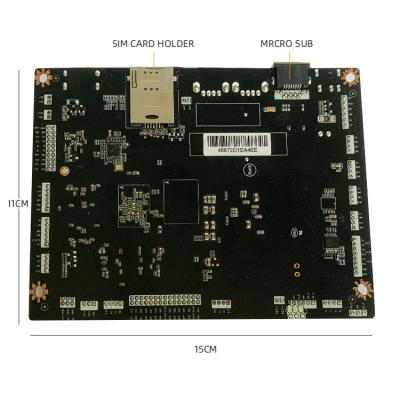 China Wholesale 11*15cm Android Panel Android Panel Customization Android 4 PCB 4G Rk3188 PCBA Board for sale