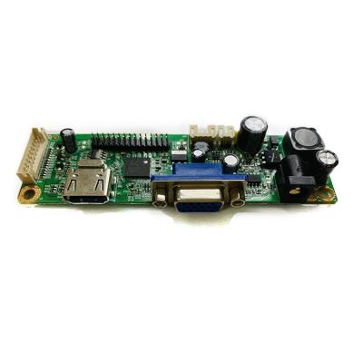 China Lvds Panel OEM Manufacturer 5v/12v LCD Display Driver Board Pcb Monitor Power Board VGA hdm-i input lvds interface for sale