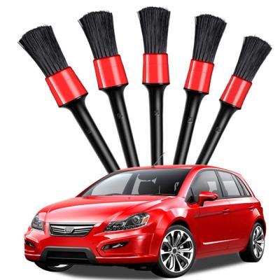 China Car Care Base Car Brush Air Conditioning Special Air Mouth Cleaning Hair Interior Soft Car Brush Cleaning Retail Space Hub Wheel Wash Tools for sale