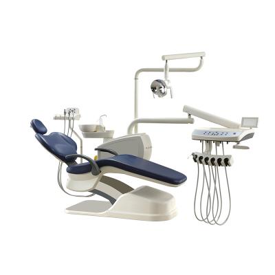 China Good dental chair metal chairs prices for popular unit dental utility with LED light sensor light price for sale