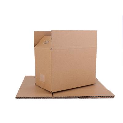 China Custom Strong Mailing Paper Box Cardboard Corrugated Cartons Moving Shipping Boxes for sale