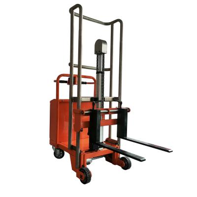 China High Efficiency 1.2t 1.5t Stacker Battery Lifter Forklift 3m Pallet Stacker Chinese Electric 3.5m 1200kg 1500Kg for sale