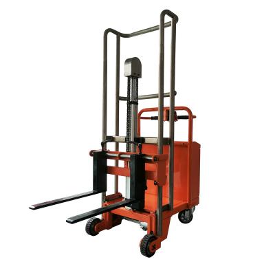 China High Efficiency Electric Forklift Pallet Lifter 1ton 2 Ton 2m 3.5m Electric Stacker for sale