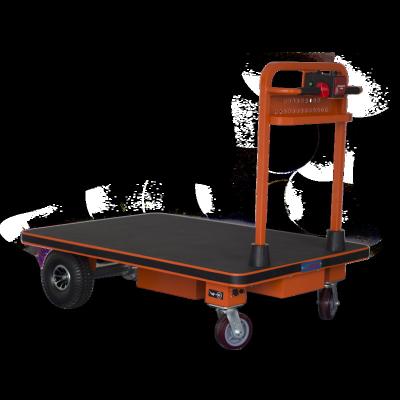 China Transport wearhouse electric mobile objects trolley heavy duty electric cargo hand truck NK 114 industrial platform for transportation for sale