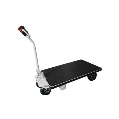 China Hand Pull Platform Electric Trolley Trolley Easy Moving Heavy Duty Electric Shed Truck for sale