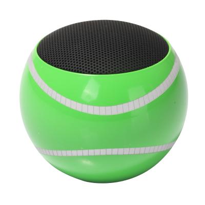 China Tennis Ball Wireless Speakers Mini Portable Wireless Sound Speaker for sale