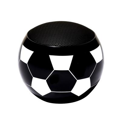 China Creative Wireless Football Shape Speakers TWS Wireless Portable Speaker for sale