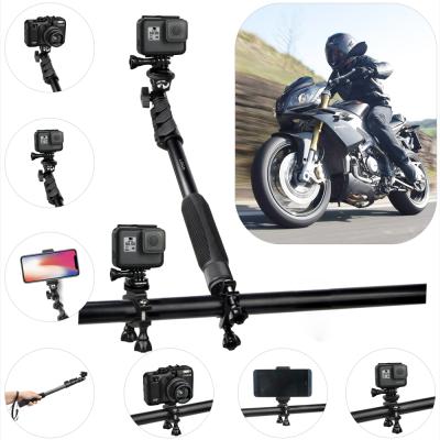 China Digital Camera Outdoor Sports Camera Selfie Stick Tripod Phone Holder For Bike Motorcycles for sale