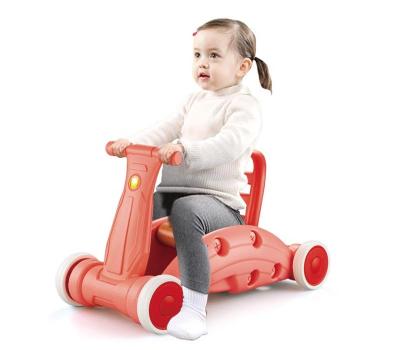 China Plastic 3 in 1 Multifunctional Rocking Infant Car Toy Baby 3 in 1 Baby Walker For Kids for sale