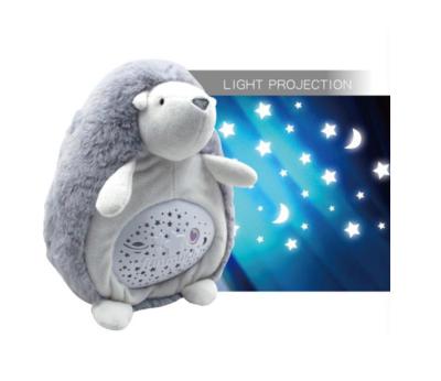 China 2021 New Soft Toy Cartoon Plush Toys With Light And Music Funny Stuffed Animal Toys With Projection for sale