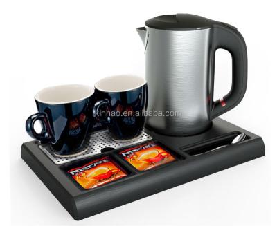 China 360 Degree Rotating Stainless Base 0.5l- 0.6L Small Kettle Tray Set for sale