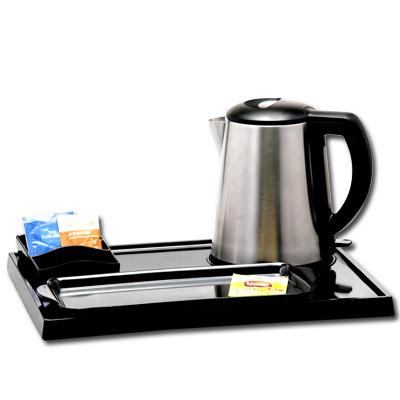 China 360 Degree Rotation Base Kinhao Stainless Steel 1.2L Professional Electric Kettle Tray Set JK-7/JF999S for sale