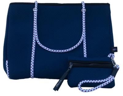 China Frauen-großes Neopren Tote Bag Lightweight für Turnhallen-Strand-Reise zu verkaufen