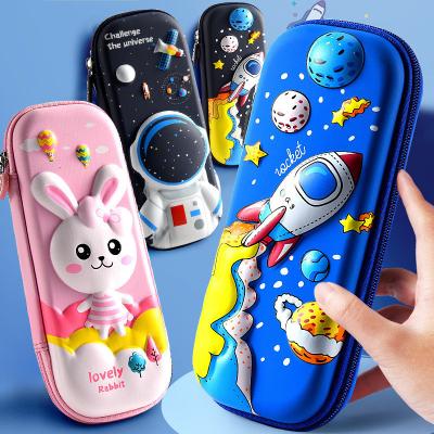 Chine Pencil Case 3D EVA Space Pencil Box Galaxy Pencil Case Astronaut Pencil Punch Blue Cartoon Pencil Holders Large à vendre