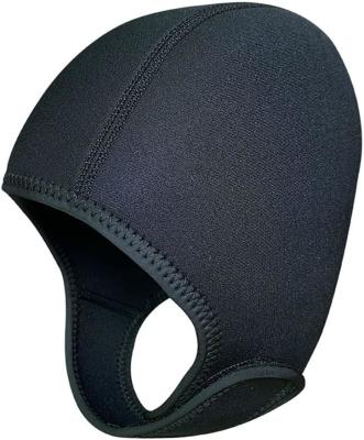 China 2.5mm Neoprene Dive Cap Surf Cap,Capela de Mergulho,Tapinha de Manguera térmica com Faixa de Chin,Tapinha à prova de vento para Surf Kayak Raf à venda