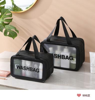 China LARGE CAPACITY DRY AND WET SEPARATION MAKEUP BAG WOMEN'S PORTABLE COSMETICS STORAGE BAG 2024 NEW TOILETRY BAG TRAVEL BAG Te koop