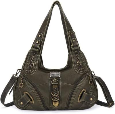 Κίνα ANGELKISS HOBO PURSES AND HANDBAGS FOR WOMEN SATCHEL HANDBAG WOMEN PURSES LARGE DAILY SHOULDER BAGS προς πώληση