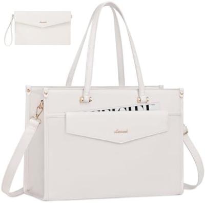 Κίνα LOVEVOOK Laptop Bag for Women, 15.6 inch Laptop Tote Bag 2-in-1 Professional Work Bag Business Briefcase with Clutch προς πώληση