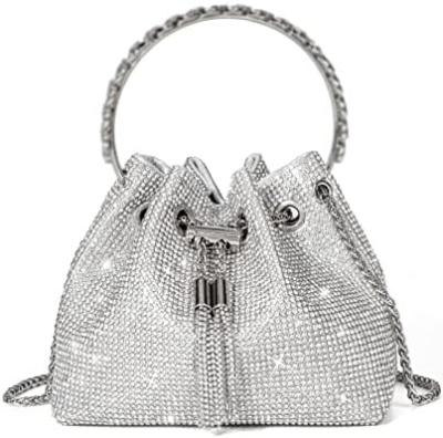 China Bling Crystal Rhinestone Purse for Women Sparkly Clutch Handbag Crossbody Bag for Evening Wedding Party Prom for sale