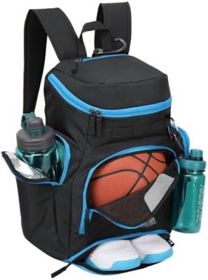 China BASKETBALL BACKPACK LARGE SPORTS BAG, GYM BAG WITH BALL COMPARTMENT AND SHOE COMPARTMENT TO STORE SPORTS SHOES WATER for sale