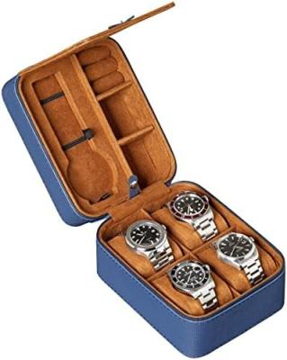 Китай ROTHWELL 5 Watch Travel Case Storage Organizer for 5 Watches. Тяжелая портативная защита с резинкой, подходит для всех наручных часов. продается