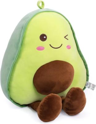 Chine 165 pouces de coussinet rempli d'avocat, fruit doux et en peluche. Jetez un oreiller en cadeau pour les enfants, un jouet en forme de nourriture pour Noël. à vendre