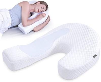 China Pillow for Side Sleeper Body Pillow for Adults Memory Foam Pillow with U-Shaped Contoured Support  Pain Relief with for sale