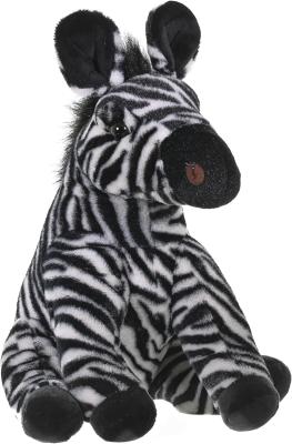 China República Selvagem Zebra Plush, Animal Recheado, Brinquedo Plush, Presentes para Crianças, Cuddlekins 12 polegadas, Multicolor à venda