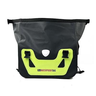 China Bolsas de montura de motocicleta de gran capacidad 25L impermeables Bolsas de motocicleta en venta