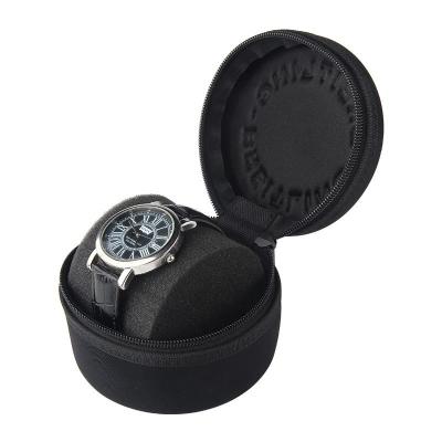 China Samt Mutispandex EVA Mens Watch Jewelry Box, der schwarze Farbe zeichnet zu verkaufen